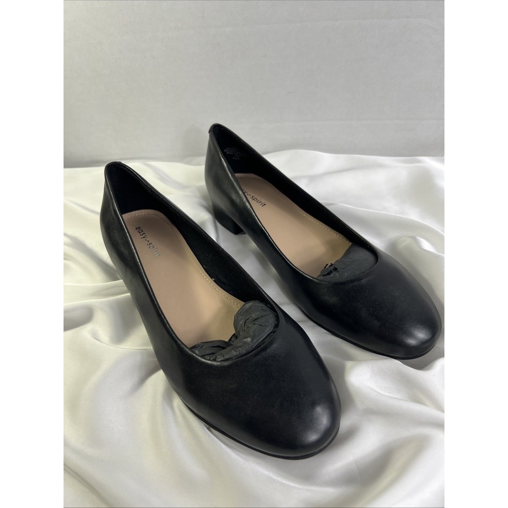 ⭐️NEW! Easy Spirit Women's Classic Low Heel Flats - Black - 7 W